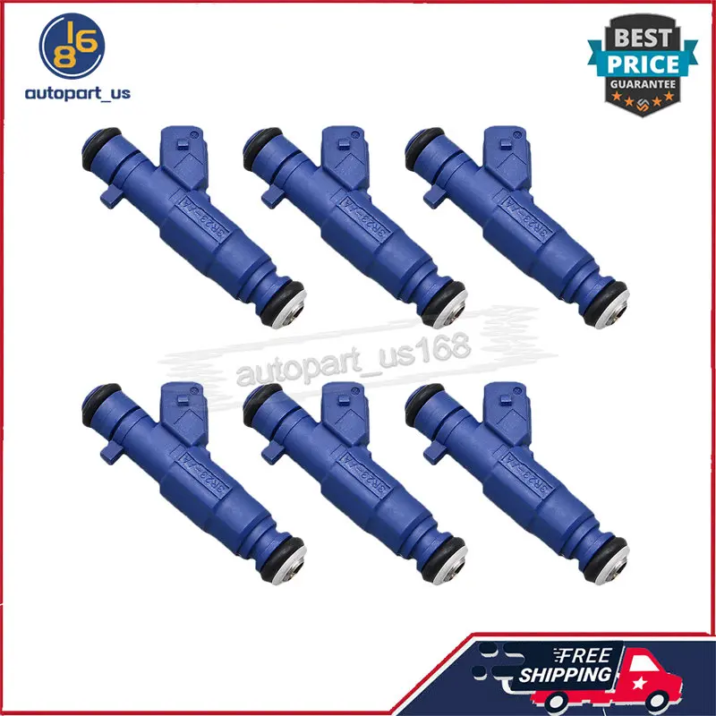 For FORD BA BF Falcon XT Fairlaine XR6 Territory 4.0L 0280156123 6PCS Fuel Injectors