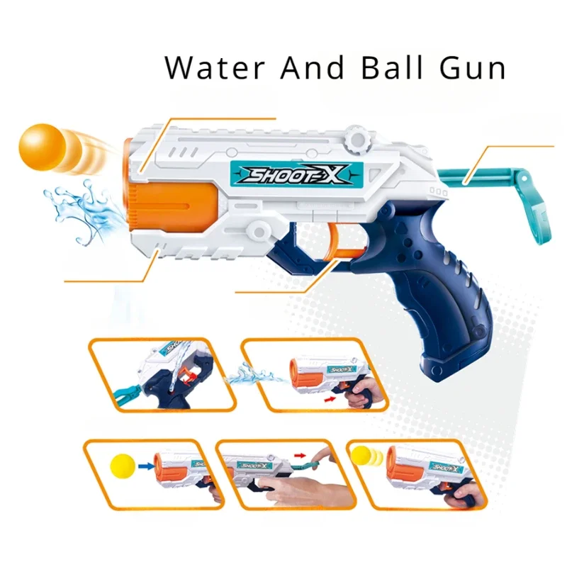 Ball Toy Gun Soft Plush Balls Fired Safe Foam Silent Pet Air Soft Bullet Cat Toys Dog Shooting Guns