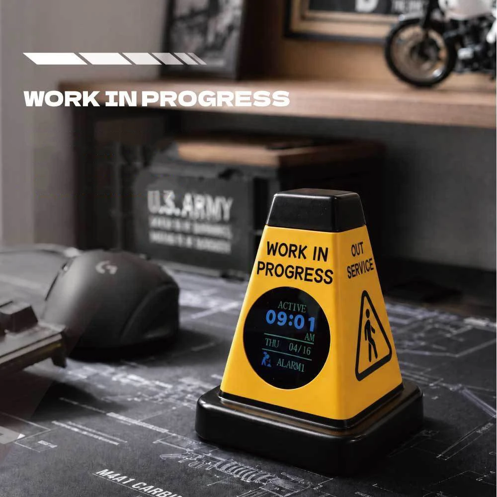 Desktop Decoration Electronic Clock Roadblock - Student-specific Warning Design for Children Timer Gift