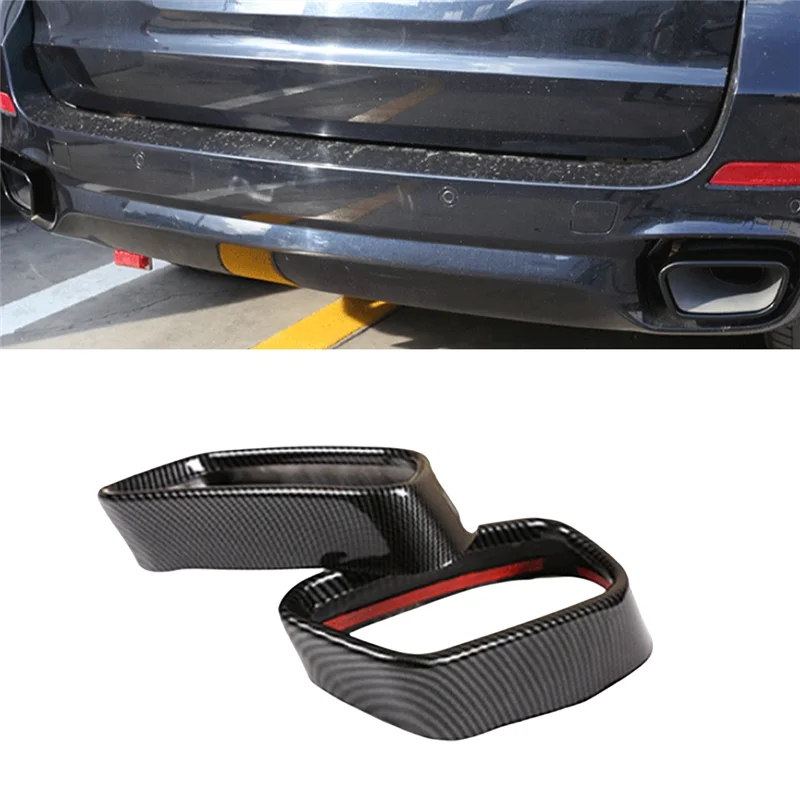 

Крышка выхлопной трубы автомобиля для BMW X5 2014-2018 X6 2015-2019, крышка горла глушителя из нержавеющей стали