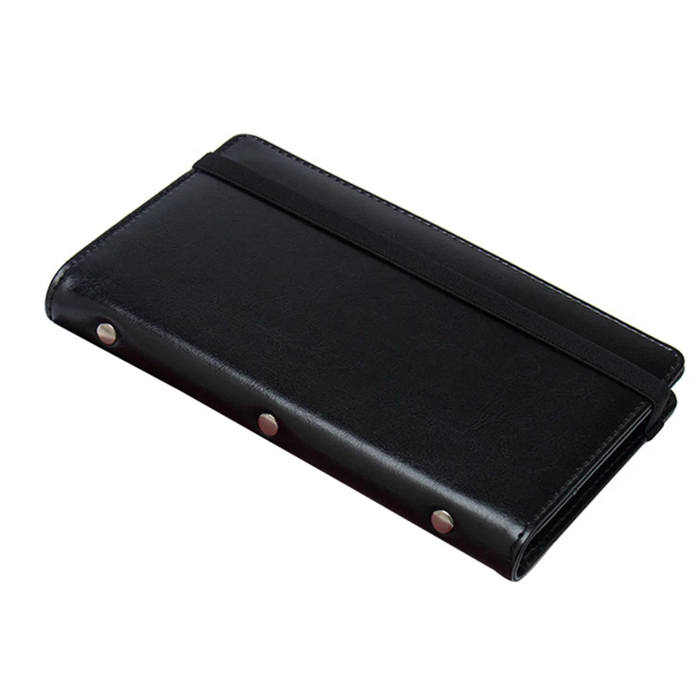 

1Pcs Large Capacity Business Cards Holder PU Portable Case for Business Name Credit Card Storage PU Cards Holder
