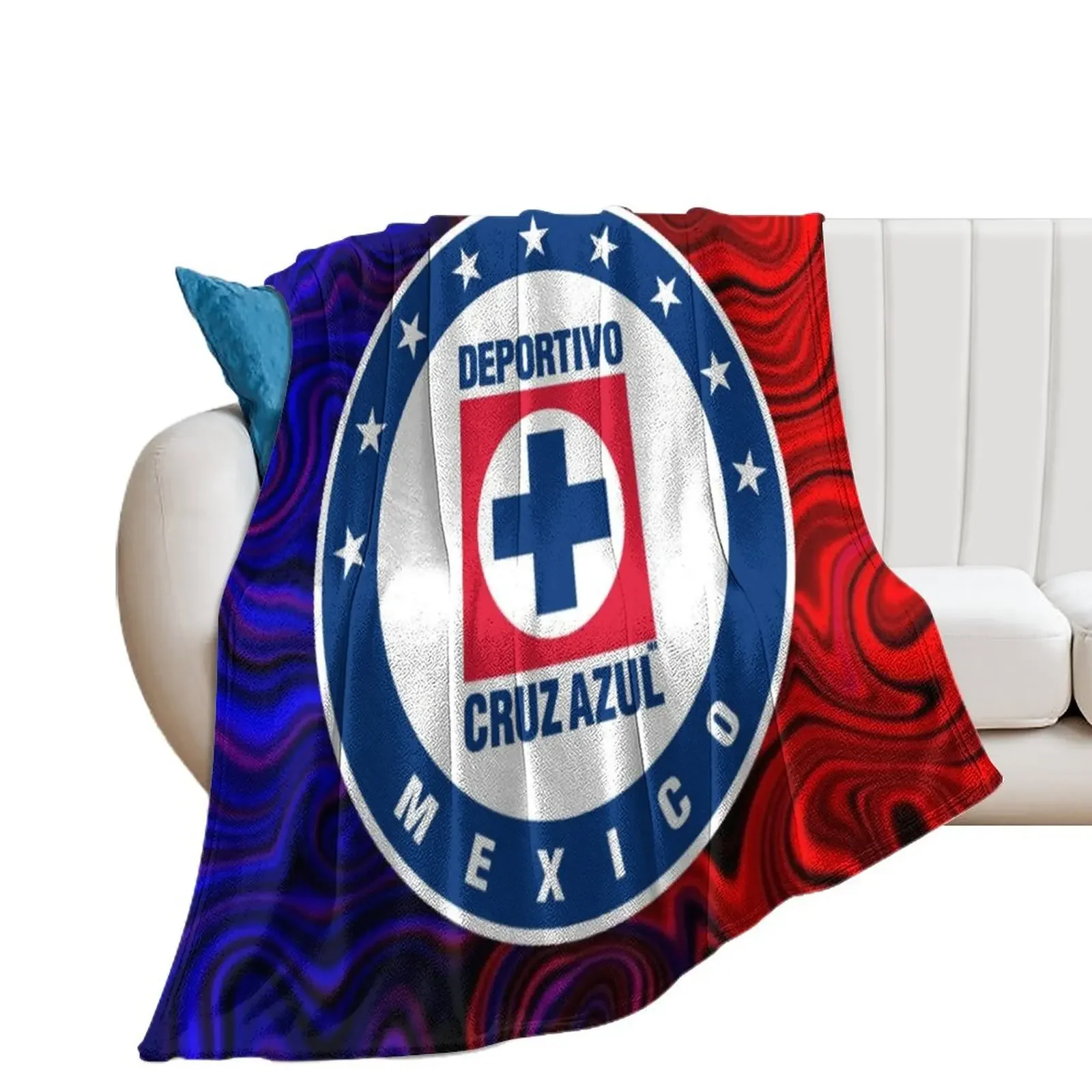 

cruz azul Throw Blanket Soft Polar Blankets