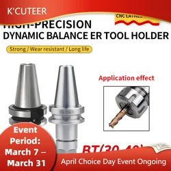 BT40-ER16-70 /BT40-ER20-70/BT30-ER20-70 Dynamic Balance ER Tool Holder CNC Machining Milling Cutter Series Tools