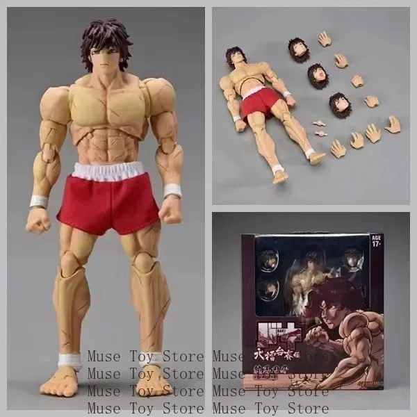 Storm Toys St 1/12 Hanma Yujiro Baki Hanma Figurka Akcji Ko St Storm Toys Syn Ogry Baki Hanma Model Zabawki Prezenty Urodzinowe