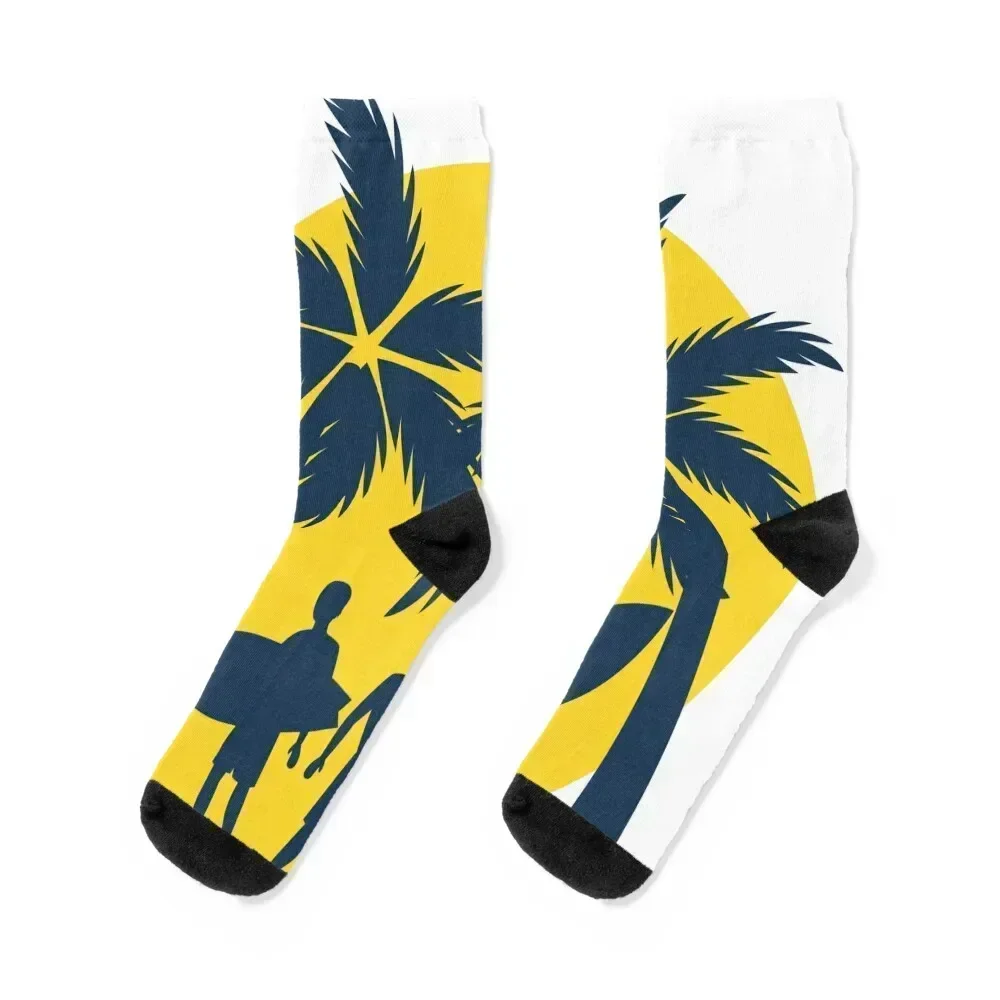 

surf t shirt design Socks Soccer new in's funny sock Wholesale Mens Socks Women's