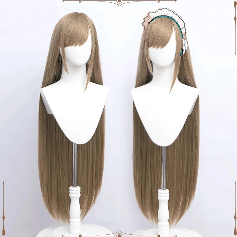 Zizi 2025 لعبة الأزرق الأرشيف Itinose Asena تأثيري حلي فستان خادمة النساء الفتيات هالوين حفلة كرنفال لعب الأدوار ملابس شعر مستعار H