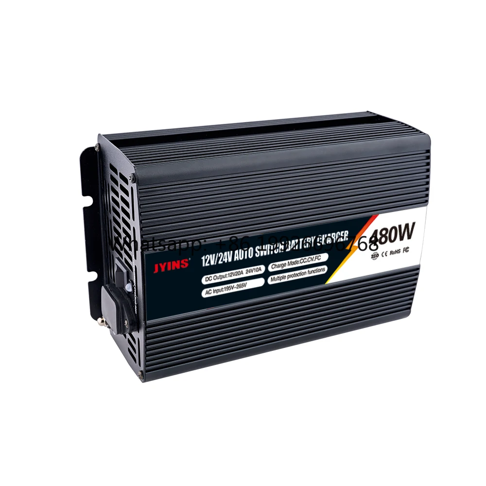 

12.6v 20A Automatic Lithium Electric Bike Battery Charger 12v Inverter Battery Charger