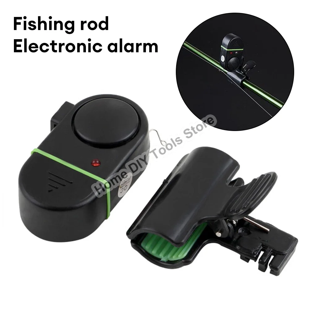 Fishing Bite Alarm For Fishing Rod Sound Alert Fishing Bell Accessories Electric Fishing Alarm Indicator With LED Lights