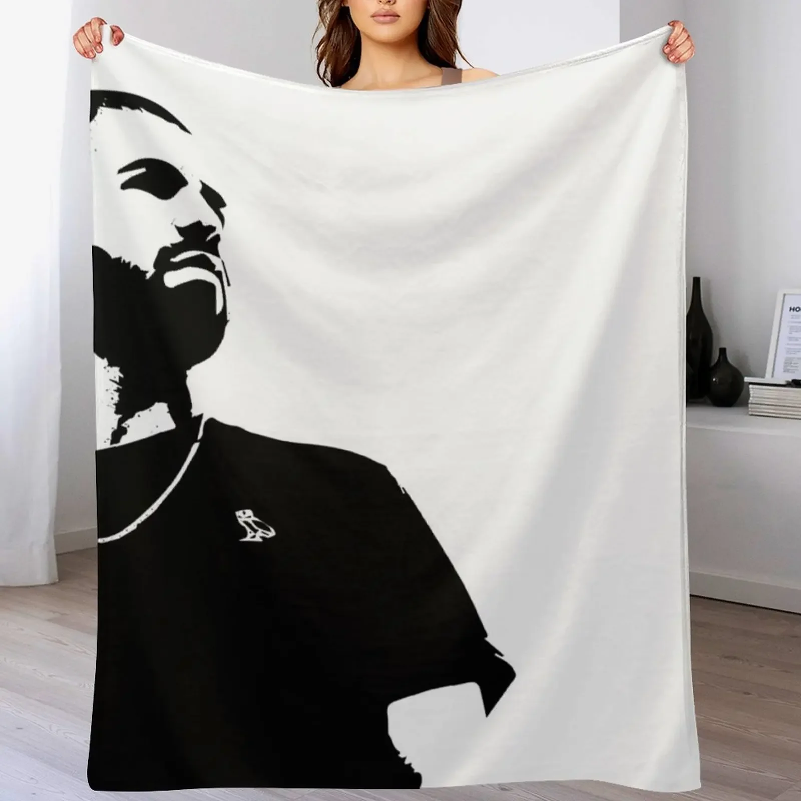 

Drake Rapper Throw Blanket Cozy Home Blanket Gift for Christmas Holiday