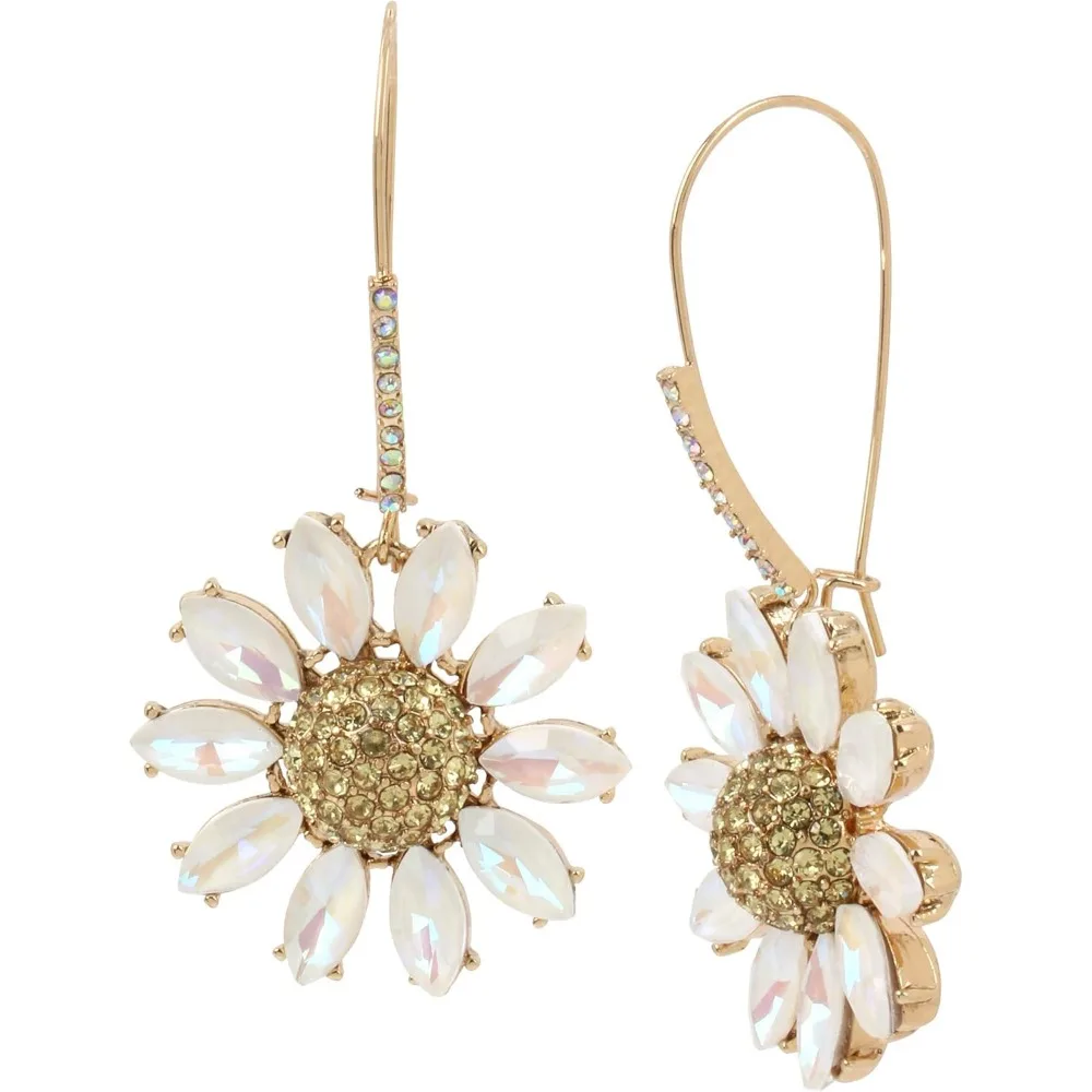 

Rose Dangle Earrings for Women Lightweight Statement Jewelry