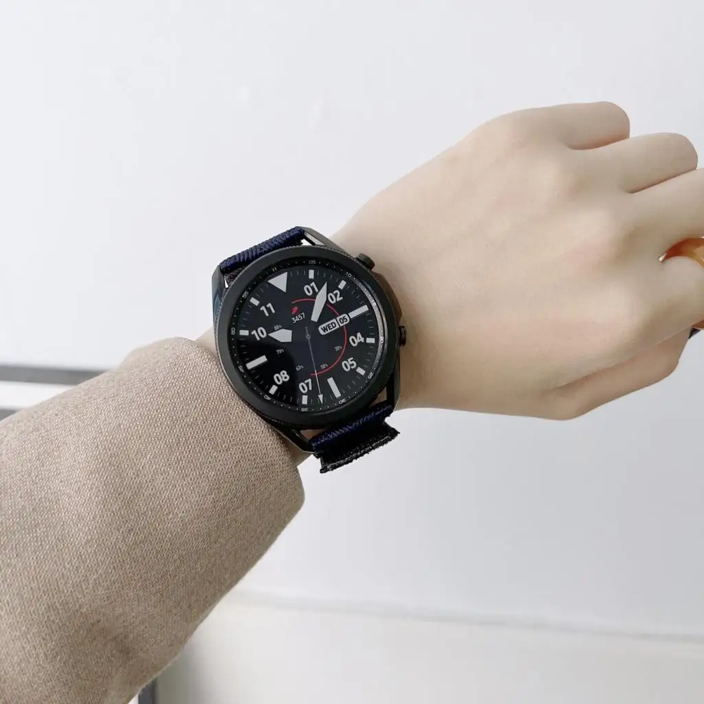 20MM 22MM Tali Nilon untuk SUUNTO 5 Gelang Jam Tangan Puncak/9 untuk SUUNTO 3 Gelang Jam Tangan Pintar Pengganti Aksesori Gelang