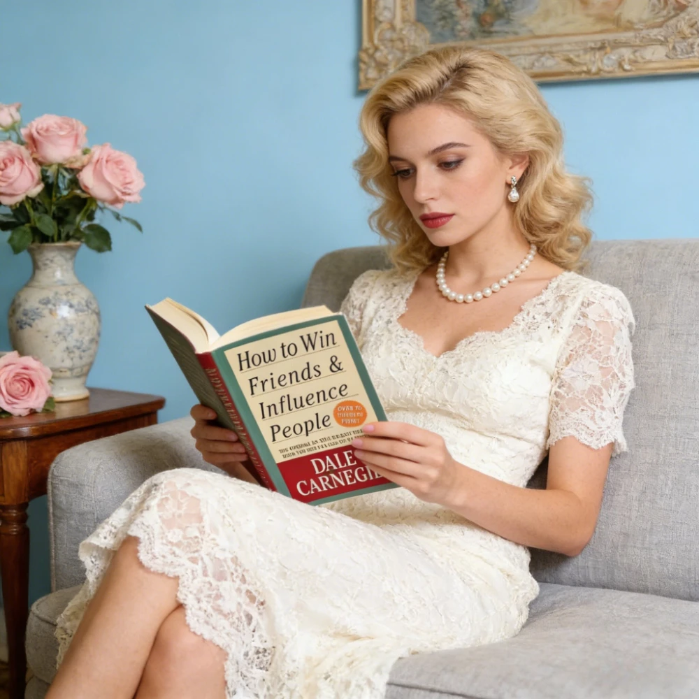 

How To Win Friends & Influence People By Dale Carnegie Interpersonal Communication Skills Self-improvement Reading Book