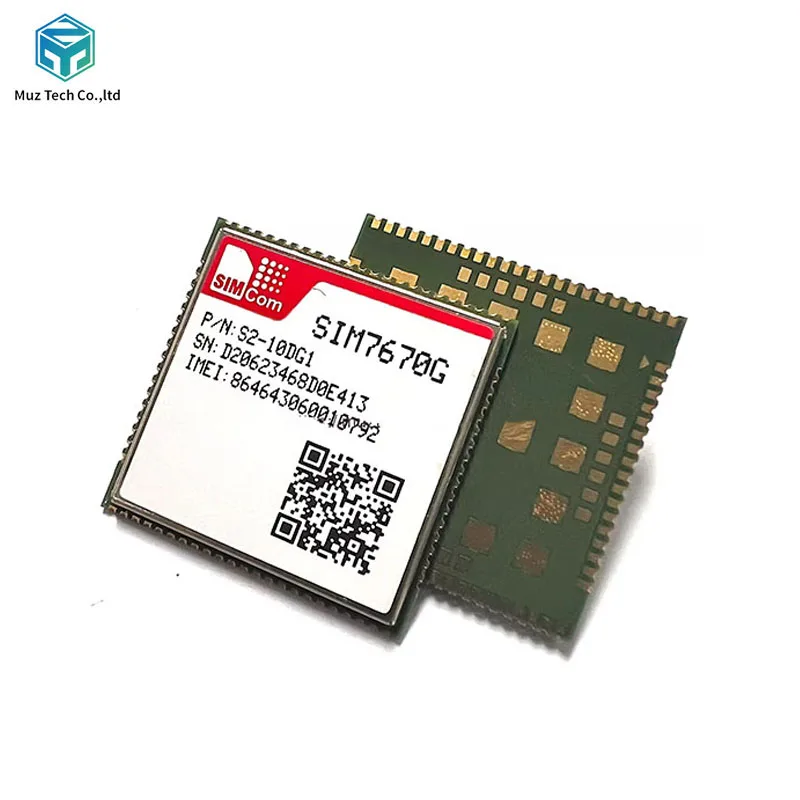 SIMCOM Module SIM7670G SIM7672G 4G LTE Cat 1 Module Support GNSS (Optional) Multi-Band LTE-FDD/LTE-TDD Module Global Bands