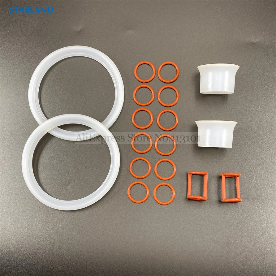 18 Silicone Gaskets Accessories Sealing Rings 1 Combination For MK Soft Serve Ice Cream Machines New Spare Parts Assembly Set