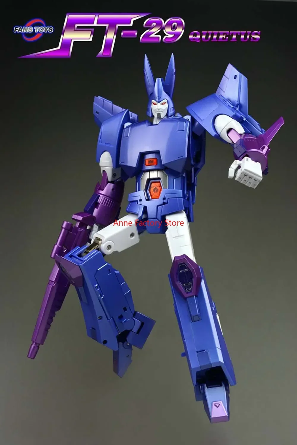 

New FansToys FT-29 FT29 Quietus Cyclonus G1 MP Reprint Action Figure Toy Collection Gift Model Toys