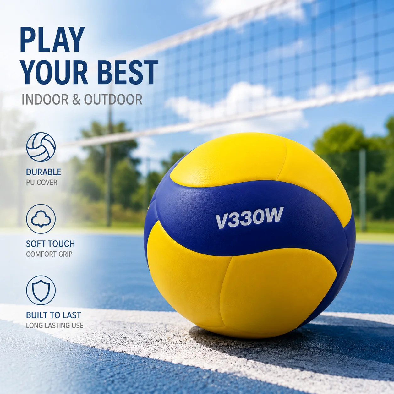 Outdoor No.5 Training Hard Indoor Volleyball Large Event Volleyball Upgrade Outdoor Beach Air Volleyball