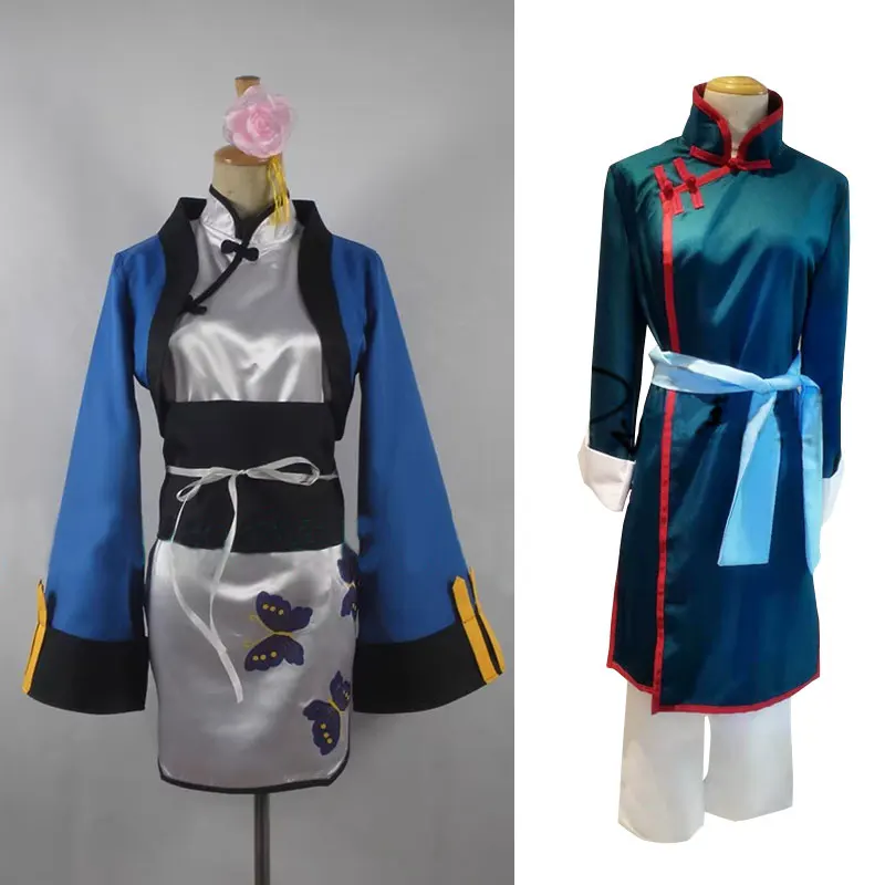 

Anime Liu Tao Cosplay Costume Ran Mao Men Women Clothing Halloween Party Outfit Custom Size
