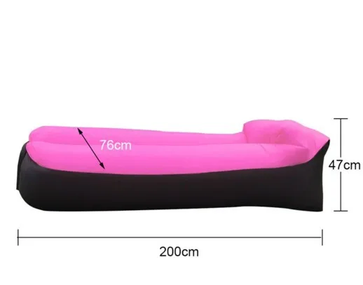 Outdoor Camping Mattress Beach Lazy Bag Trend Products Fast Inflatable Air Sofa Bed Quality Sleeping Bag