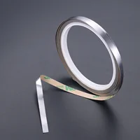 1 rollo de cinta autoadhesiva de plomo de Golf, 65g, 1/4x197 pulgadas, para raqueta de tenis, palo de Golf, cabeza de raqueta de Pickleball, hoja de plomo, tiras ponderadas