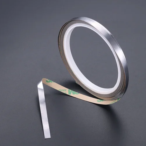 Imagen 1 del producto 1 rollo de cinta autoadhesiva de plomo de Golf, 65g, 1/4x197 pulgadas, para raqueta de tenis, palo de Golf, cabeza de raqueta de Pickleball, hoja de plomo, tiras ponderadas