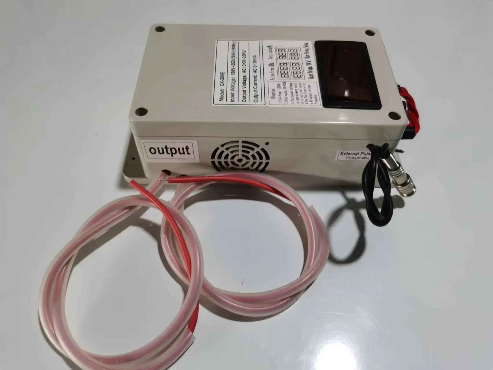 Imagem -03 - Fonte de Alimentação ac Alta Tensão 3kv 20kv Saída ac Alta Freqüência Ionização Eletrostática Pulverização Dbd 23khz80khz