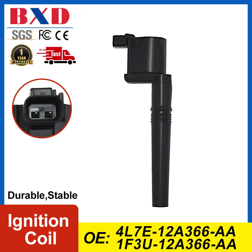 

Ignition Coil 4L7E-12A366-AA 1F3U-12A366-AA Black Yellow Red Blue For Ford GT, USA MUSTANG, Lincoln NAVIGATOR, MARK VIII Coupe