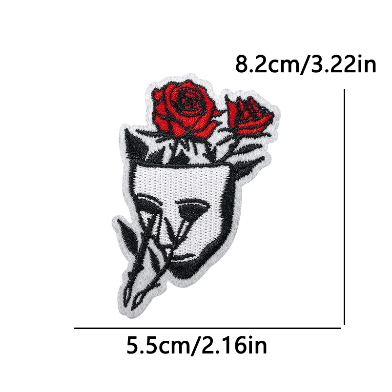 Taktische Militärische Stickerei Patch Eisen Auf Patches Für Kleidung Finger Kampf Gestickte Patches Auf Kleidung Handschuh Patch Abzeichen