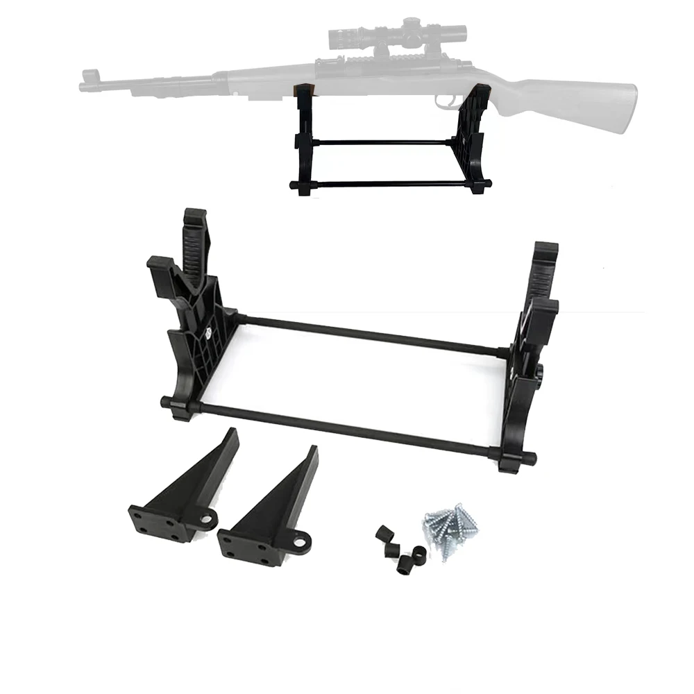 Supporto per culla con Display softair regolabile supporto per pistola a morsa a gamma compatta pistole per fucile pulizia e manutenzione rack