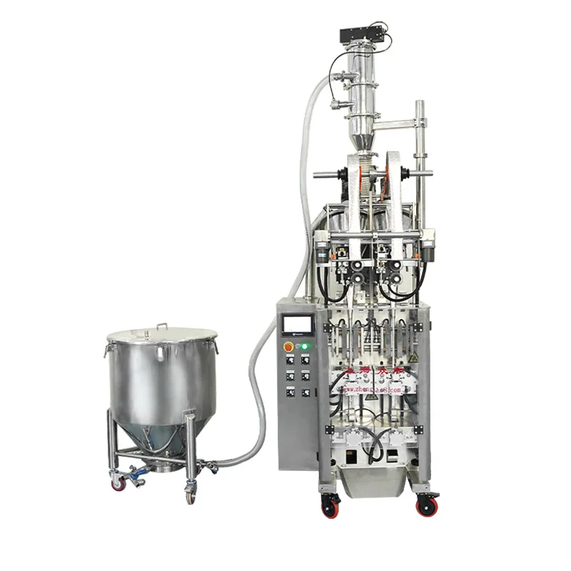 Automatic double row solid beverage probiotic packaging machine, coffee packaging machine