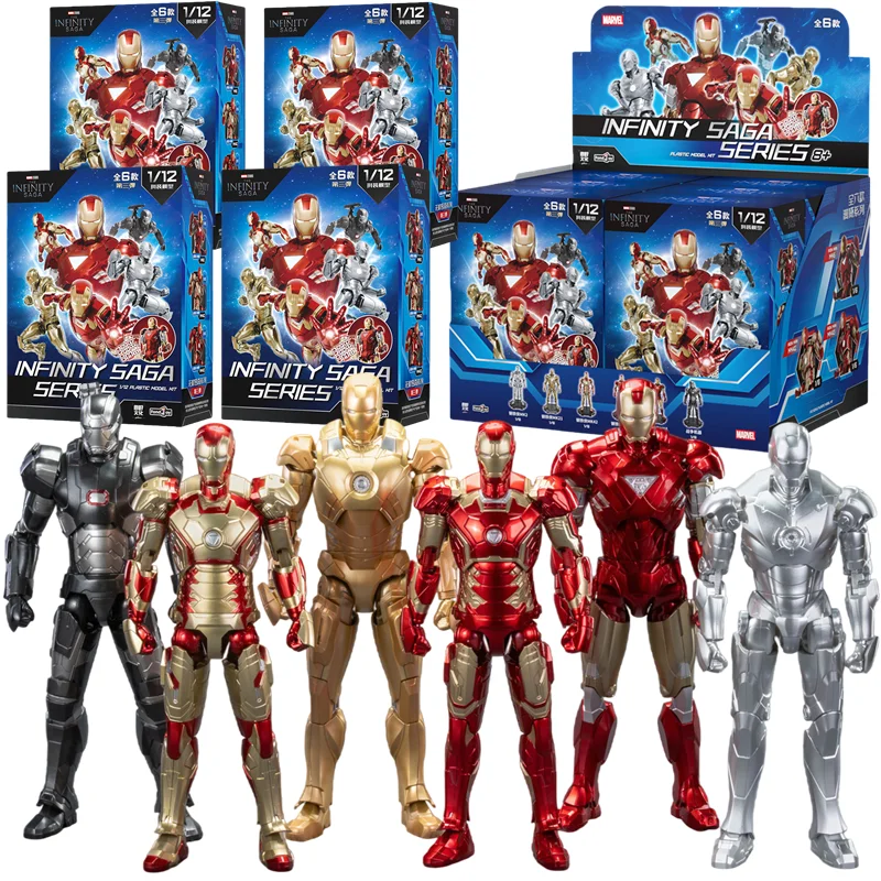 

Fondjoy The Infinity Saga Avengers Iron Man MK21 MK42 MK2 MK6 MK43 War Machine‌ Action Figure Model Toys Desk Ornament‌ Gifts