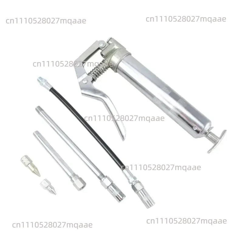 120CC Repair Lubrication Grease Machine Set Vehicle Tool Mini One Handed With Oil Tip Auto Use Professional Metal Steel Hose