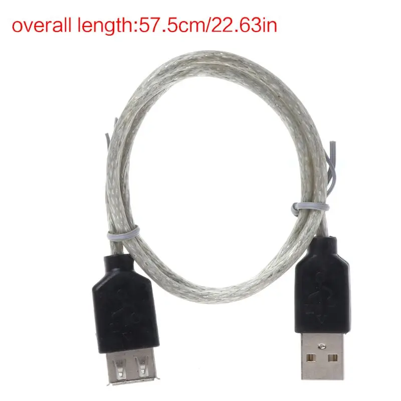 ขายคุณภาพดีสั้น USB 2.0 A-A สายต่อสายเคเบิลชาย หญิง