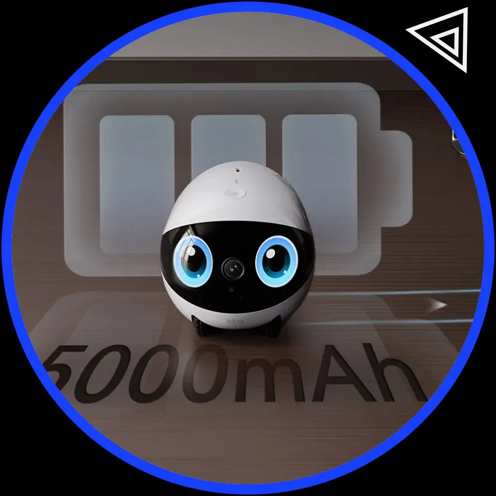 

Enabot Air 2 Plus Интеллектуальный робот Беспроводная камера AI Робот Дистанционный мониторинг Робот-компаньон для домашних животных Управление в реальном времени Портативный