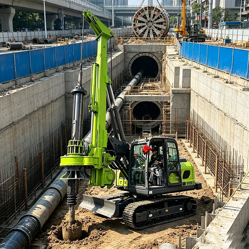Economical Rotary Piling Rig Hydraulic Crawler Rotary Drilling Rig for General Foundation Construction