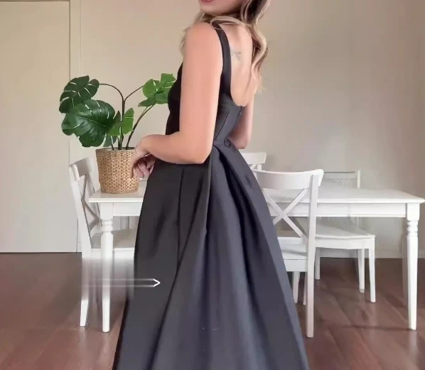 Nieuwe Mode 2024 Sexy Elegante Avond Feestjurken Verstandige Rugloze Hemdjurk, Hoge Taille Halflange Rok