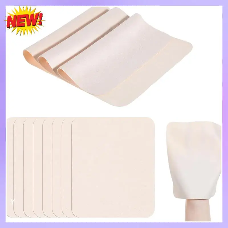 

T24C Professional Pottery Rim Smoothing Tools - 15 Piece Pre-Cut Chamois Cloth Set For Enthusiasts