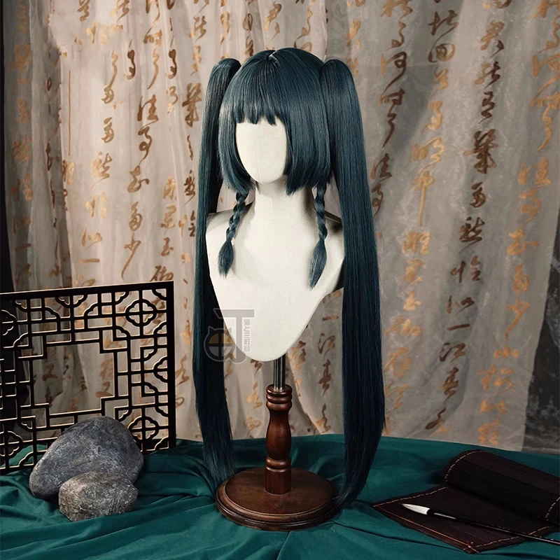 Qingyi Cosplay Wig Game Zenless Zone Zero Women Long Hair ACC Comic-con Halloween Party Cosplay Wig Prop Freesize Stock