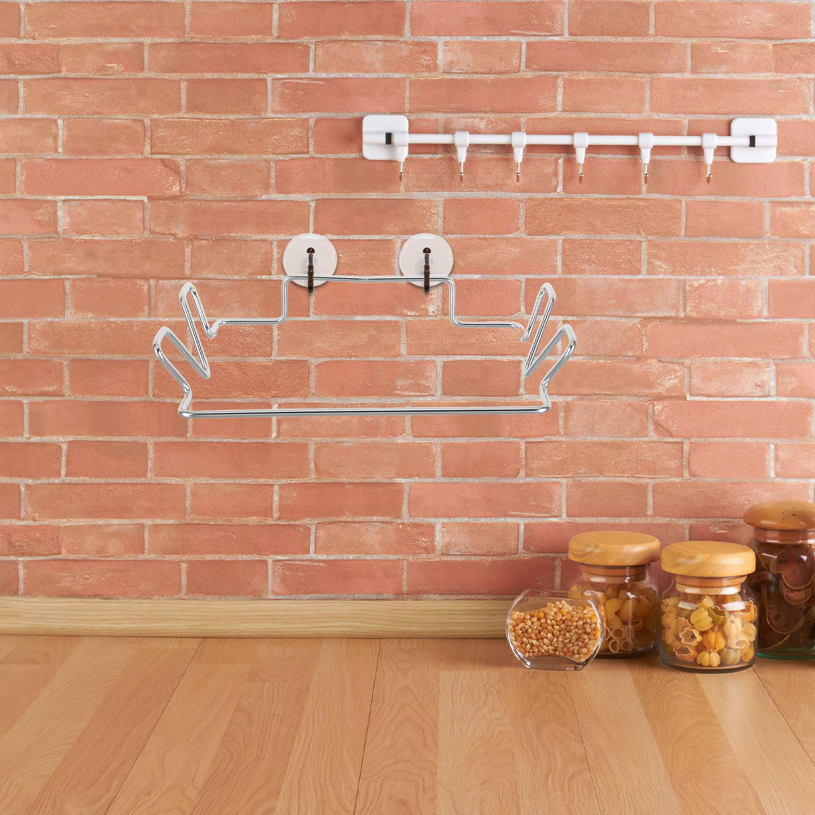 

Stainless Steel Trash Bag Frame Holder Prevents Slippage Ideal for Kitchen Cabinets and Under Sink Spaces Trash Bag Frame