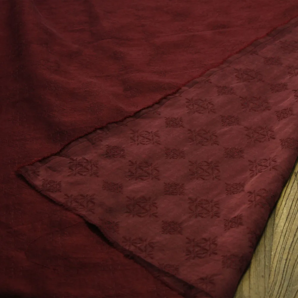 

Оригинальная ультратяжелая ткань Van Home из медно-аммиачного шелка с вышивкой, в стиле ретро, китайская, осенне-зимняя, утолщенная, для рукоделия (DIY)