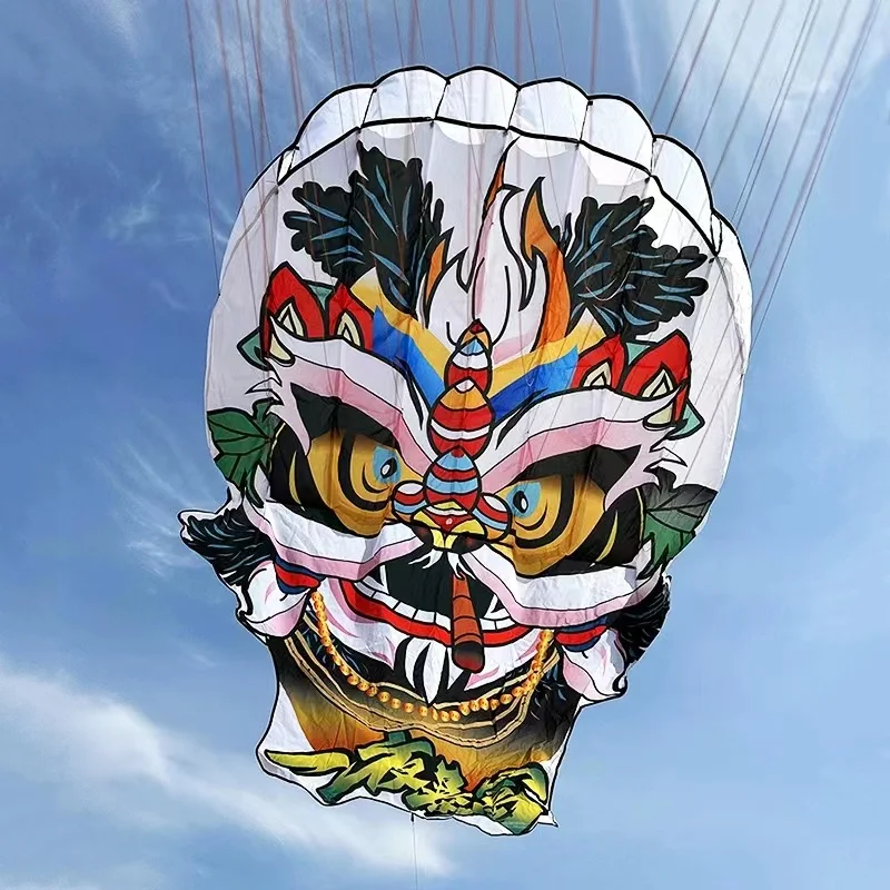 Free Shipping Chinese traditional kites flying inflatable kites string line lion kites toys outdoor game giant paper aircraft