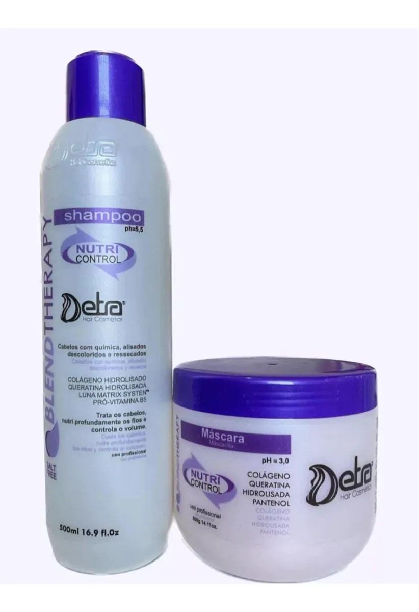 Detra Duo Nutri Control Shampoo 500ml + Nutri Control Mask 400g