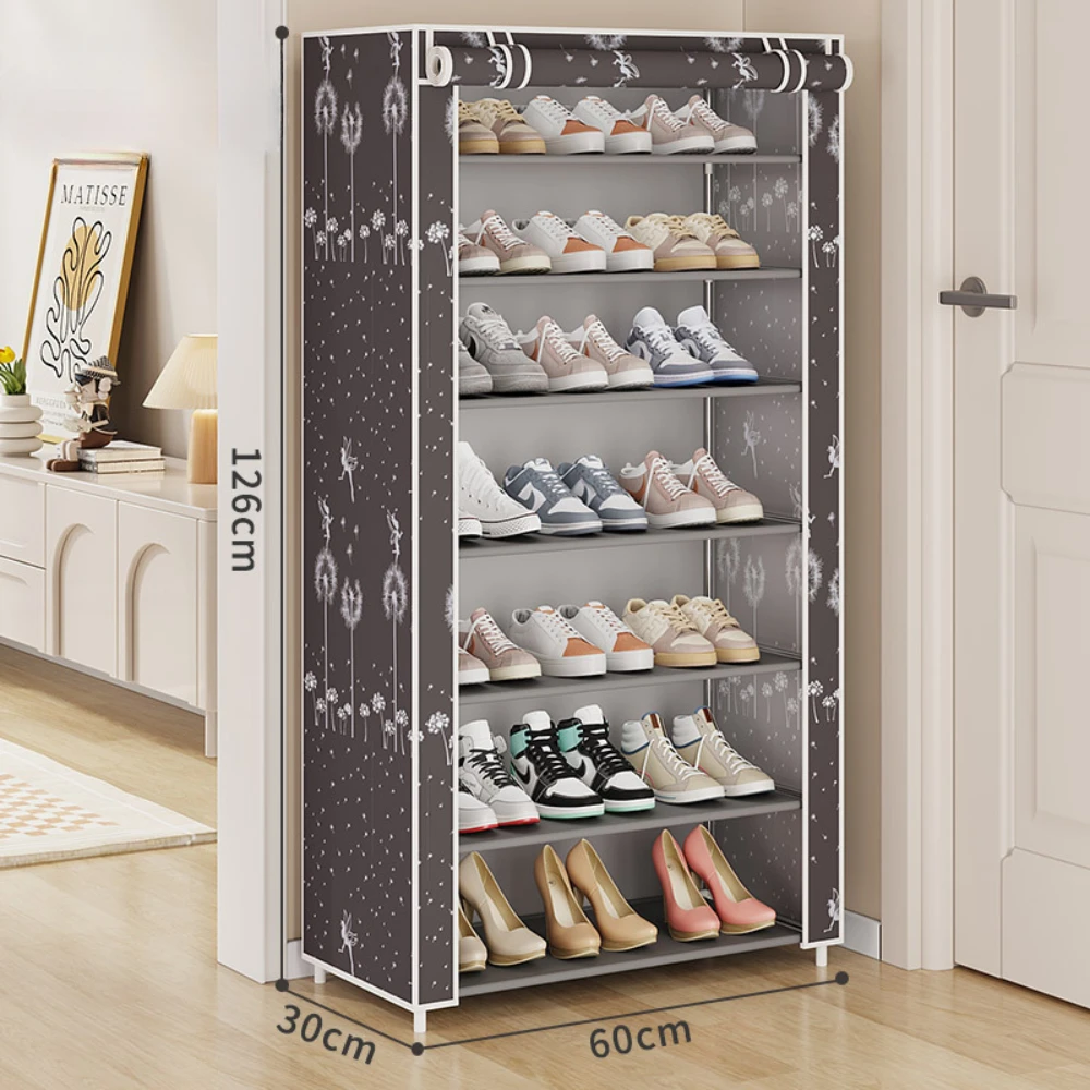 Shoes Organizer Rack Multilayer Dustproof Shoe Cabinet Household Economy Type Shoe Storage Space-saving Shoe Rack Organizer