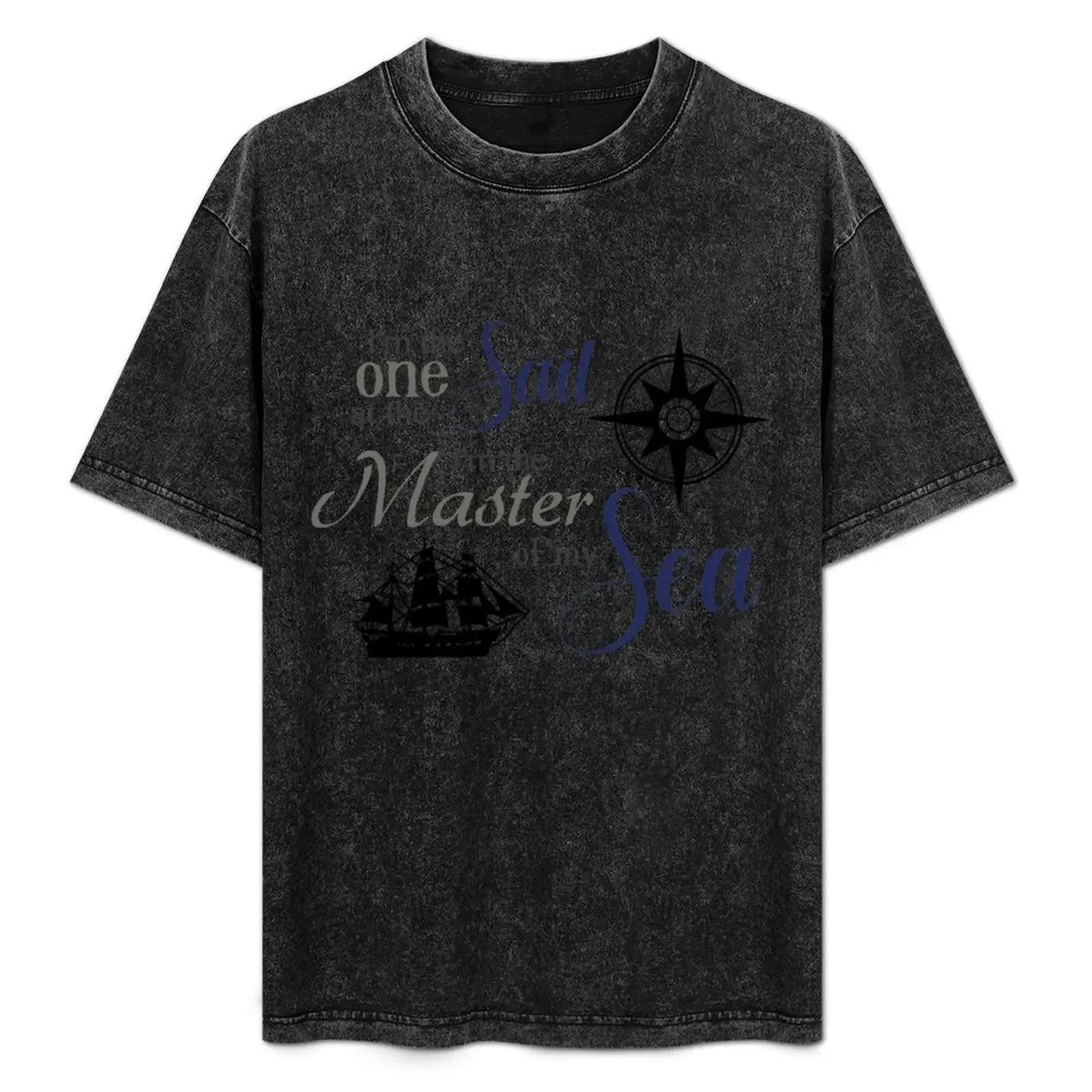 

I'm the Master of my Sea T-Shirt graphic t shirts plus size tops funny gifts funny shirt cotton slim fit t shirts for men