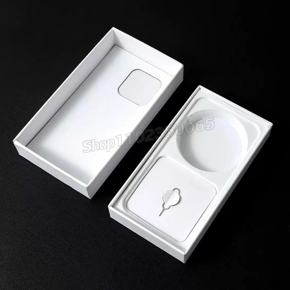 

10pcs Empty Packing Phone Box With Seal For IP 16E 16 15 14 13 12 11 pro Max Package Wrap Cellphone Box support Customized IMEI