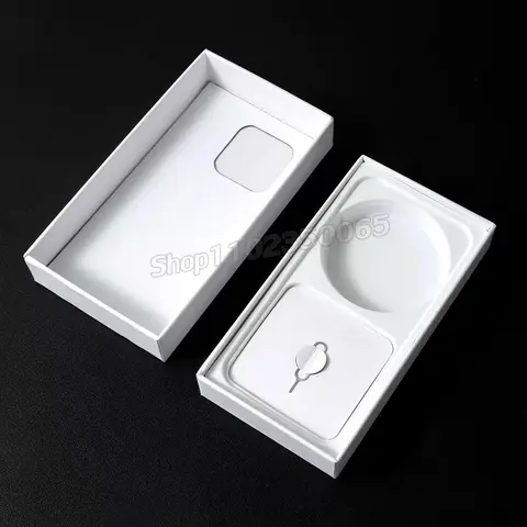 10pcs Empty Packing Phone Box With Seal For IP 16E 16 15 14 13 12 11 pro Max Package Wrap Cellphone Box support Customized IMEI
