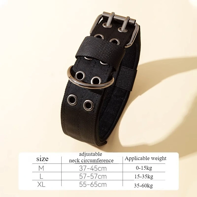 مستلزمات الحيوانات الأليفة ذات الياقة النايلون للكلاب المتوسطة والكبيرة تيدي كيجي بيتبول بولدوج بيغل