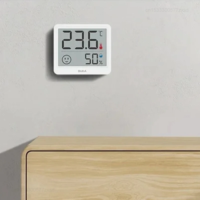 Youpin DUKA  New Digital Home Indoor Temperature Humidity Meter LCD Digital Thermometer Hygrometer Sensor Gauge Weather Station
