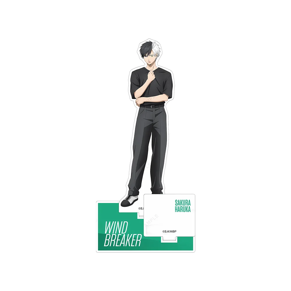 Anime WIND BREAKER  15CM Acrylic Stand keychain Anime Stand Haruka Sakura Hajime Umemiya Bag Charm Home Decoration Gift