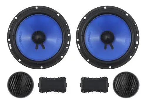 Two Way Par 130Wrms Hurricane 6 Inch Speaker Kit