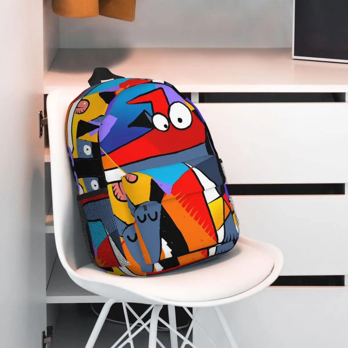 Mochila De Derpism para adolescentes, bolso escolar informal para estudiantes, mochila de viaje, bolso de hombro de gran capacidad